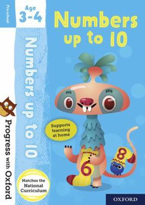 PWO: Numbers Age 3-4 Bk Sticker            Book Cover