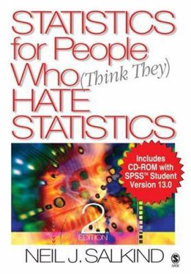 Statistics for People Who (Think They) Hate Sta... 1412917948 Book Cover