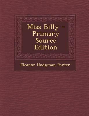 Miss Billy - Primary Source Edition [Scots] 1294493981 Book Cover