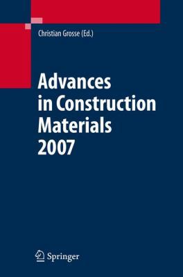 Hardcover Advances in Construction Materials 2007 Book
