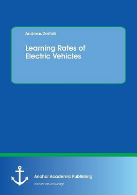 Learning Rates of Electric Vehicles 3960671776 Book Cover