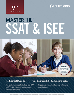 Peterson's Master the SSAT & ISEE 0768938929 Book Cover