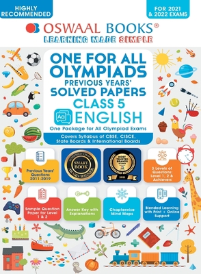 One for All Olympiad Previous Years' Solved Pap... 9354234437 Book Cover