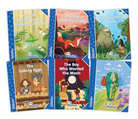Jolly Phonics Folktales Blue Readers (Level 4) ... 1835821804 Book Cover