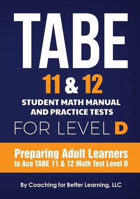 TABE 11 and 12 Student Math Manual and Practice... 1639018360 Book Cover