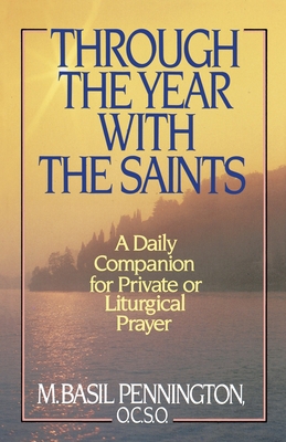 Through the Year with the Saints 0385240627 Book Cover