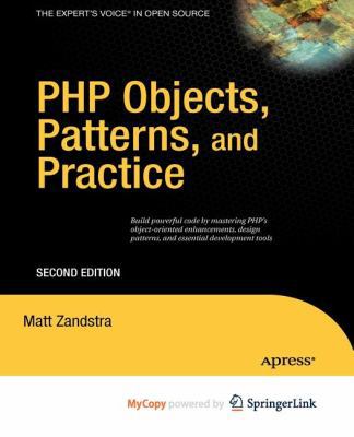 PHP Objects, Patterns, and Practice 1430217014 Book Cover
