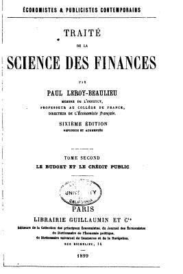 Traité de la Science des Finances - Tome Second [French] 1535058064 Book Cover