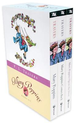Mary Poppins: Three Enchanting Classics: Mary P... 0152058699 Book Cover