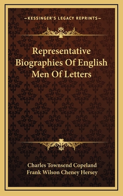 Representative Biographies of English Men of Le... 1163496154 Book Cover