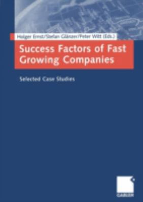 Success Factors of Fast Growing Companies: Sele... 3409127062 Book Cover