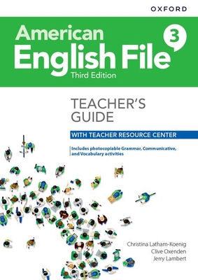 American English File Level 3 Teacher's Guide w... 0194906647 Book Cover