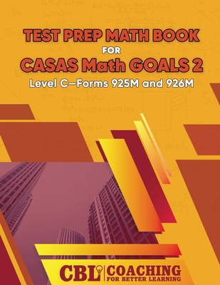 Test Prep Math Book for CASAS Math GOALS 2 Leve... B0D9J6M8P9 Book Cover