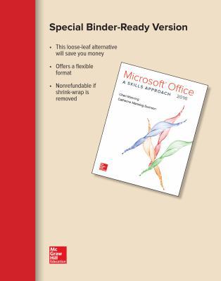 Looseleaf for Microsoft Office 2016: A Skills A... 1259911136 Book Cover
