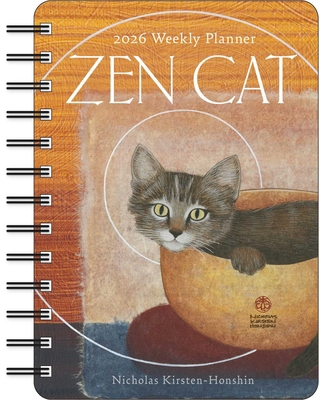 Zen Cat 2026 Weekly Planner Calendar 1524899305 Book Cover