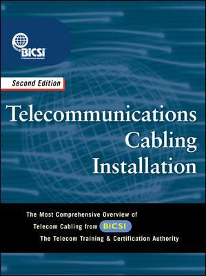 Telecommunications Cabling Installation 0071409793 Book Cover
