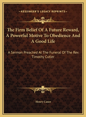 The Firm Belief Of A Future Reward, A Powerful ... 1169434061 Book Cover