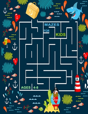 Mazes for kids ages 4-8: 50 + Creative and tale... B08FP54QM4 Book Cover