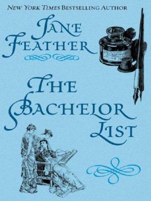 The Bachelor List [Large Print] 1587247232 Book Cover