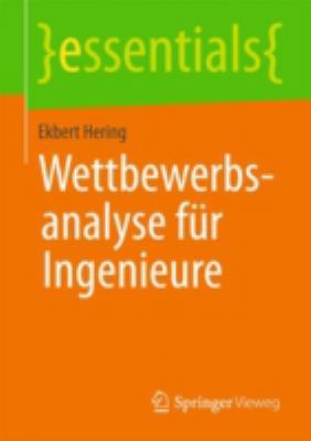 Wettbewerbsanalyse Für Ingenieure [German] 3658038683 Book Cover