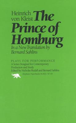 The Prince of Homburg 0929587448 Book Cover