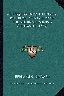 An Inquiry Into The Plans, Progress, And Policy... 1164573152 Book Cover