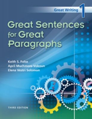 Great Writing 1: Great Sentences for Great Para... 142404989X Book Cover