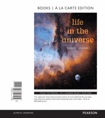 Life in the Universe 0134287622 Book Cover