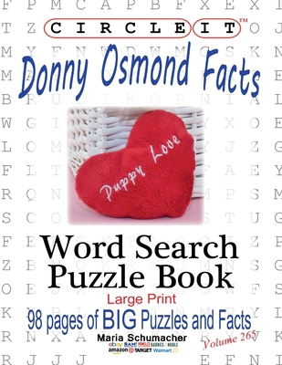 Circle It, Donny Osmond Facts, Word Search, Puz... [Large Print] 1950961524 Book Cover