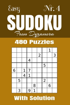 Easy Sudoku Nr.4: 480 puzzles with solution 1695663209 Book Cover