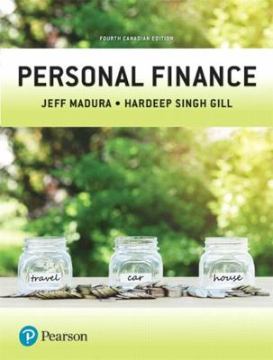 Personal Finance, Fourth Canadian Edition 0134724712 Book Cover