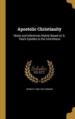 Apostolic Christianity 1360393765 Book Cover