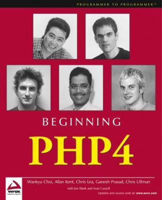 Beginning PHP4 0764543644 Book Cover