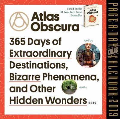 Atlas Obscura Page-A-Day Calendar 2019 1523503343 Book Cover