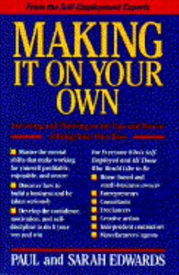 Making It on Your Own: Surviving and Thriving o... 0874776368 Book Cover