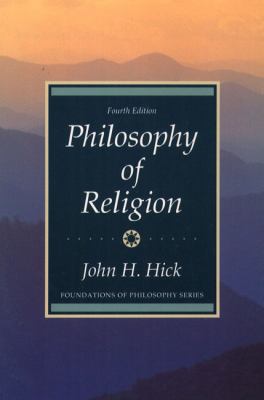 Philosophy of Religion 0136626289 Book Cover