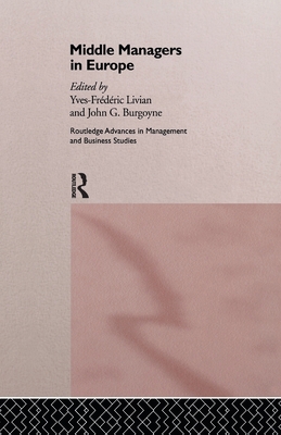 Middle Managers In Europe 1138995843 Book Cover