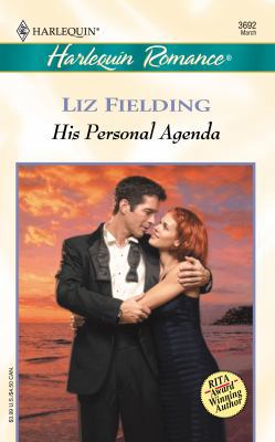 His Personal Agenda 0373036922 Book Cover