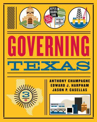 Governing Texas 0393283674 Book Cover