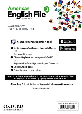 American English File Level 3 Classroom Present... 0194906566 Book Cover