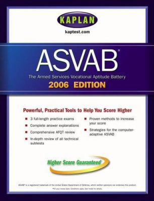 Kaplan ASVAB 2006 Edition 0743265513 Book Cover