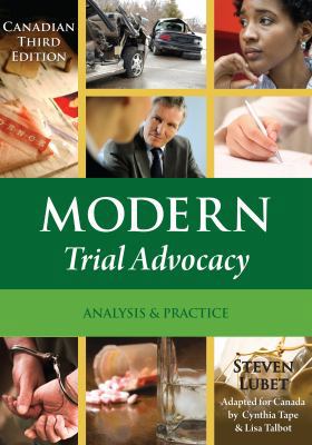 Modern Trial Advocacy, Canada 1601560869 Book Cover