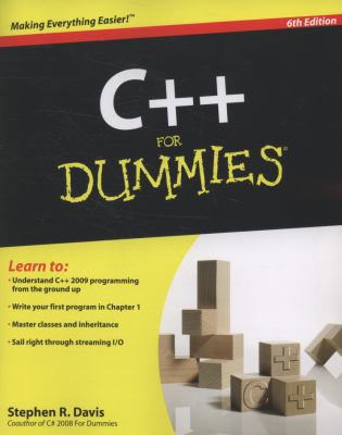 C++ for Dummies [With CDROM] 0470317264 Book Cover