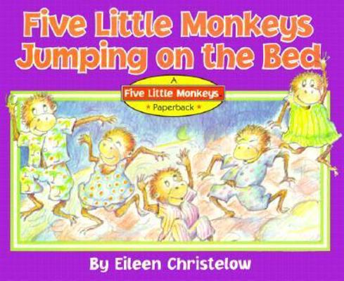 Five Little Monkeys Jumping on the Bed Book & C... 0395601150 Book Cover