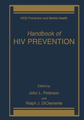 Handbook of HIV Prevention 0306462230 Book Cover