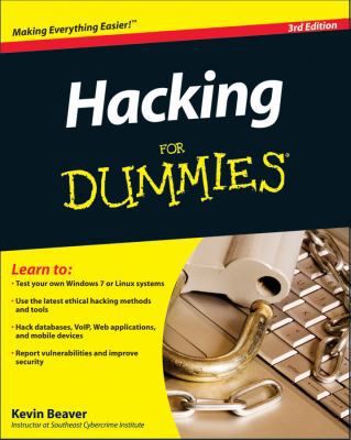 Hacking for Dummies 0470550937 Book Cover