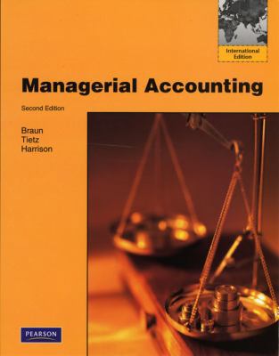 Managerial Accounting: International Edition 0136023657 Book Cover