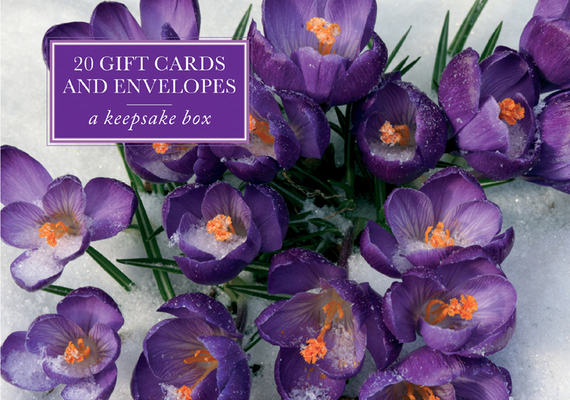 Tin Box of 20 Gift Cards and Envelopes: Crocus:... 0754826023 Book Cover