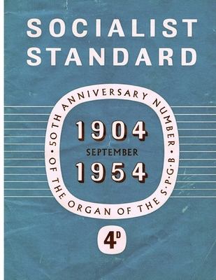 Socialist Standard September 1954 1667128345 Book Cover