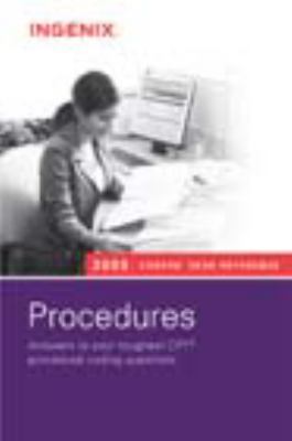 Coders' Desk Reference for Procedures 1601512007 Book Cover